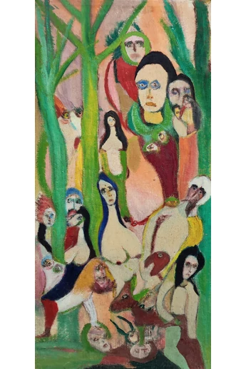 121. Sebők Imre ( 1922 - 1994 ) Tavasz