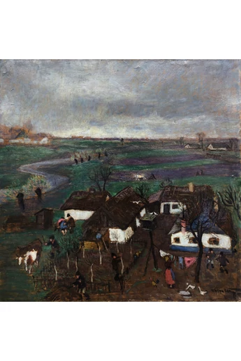 013. Pólya Tibor ( 1886 - 1937 ) Szolnoki táj