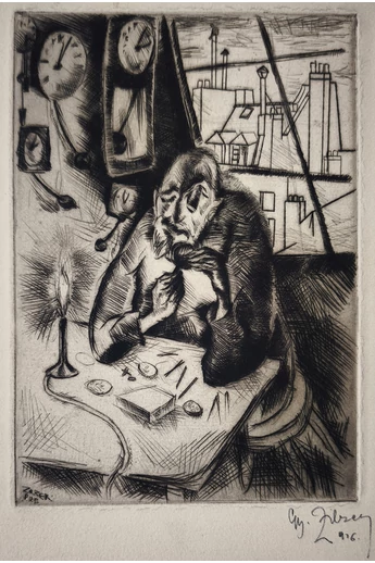 132. Zilzer Gyula ( 1898 - 1969 ) Órásmester, 1926