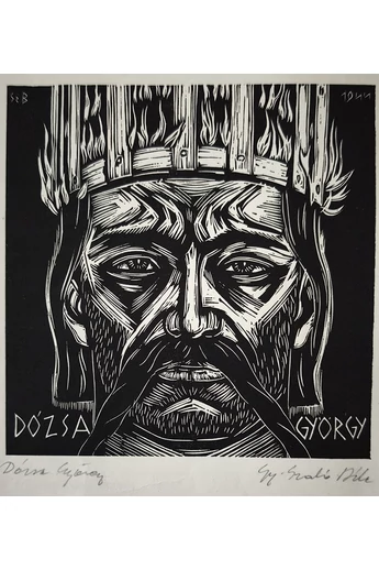 140. Gy. Szabó Béla (1905 - 1985 ) Dózsa György, 1944