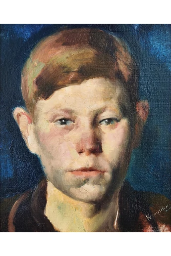 057. Komoróczy Iván ( 1869 - 1935 ) Kisfiú, 1920 körül