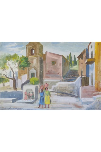 007. Bánáti Sverák József ( 1897 - 1951 ) Taormina, 1937