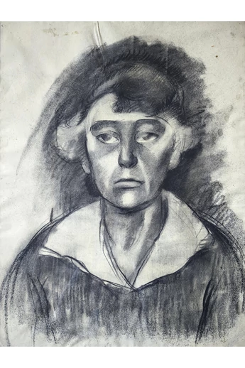 092. Járitz Józsa ( 1893 - 1986 ) Női portré