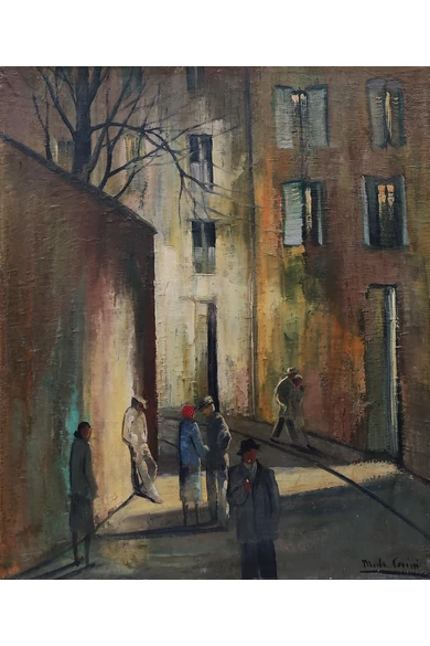 Corini Margit ( 1897 - 1982 ) Esti utca Párizsban