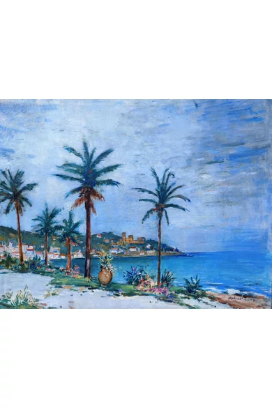 Halvax Gyula ( 1906 - 1984 ) Monaco 