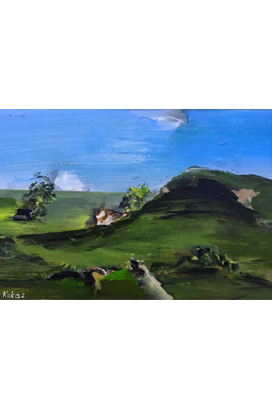 Kokas Ignác ( 1926 - 2009 ) A Kis - Kopasz tavasszal, 1999