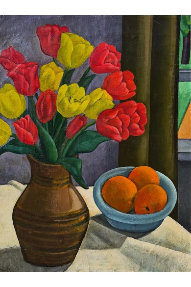 Körmendi - Frim Ervin ( 1885 - 1939 ) Csendélet narancsokkal