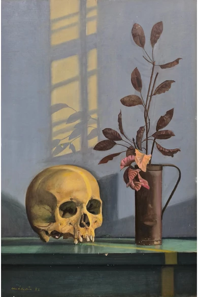 Mácsai István ( 1922 - 2005 ) Szürreális tudomány, 1982