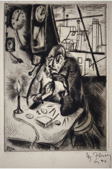 132. Zilzer Gyula ( 1898 - 1969 ) Órásmester, 1926