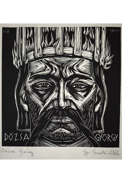 140. Gy. Szabó Béla (1905 - 1985 ) Dózsa György, 1944