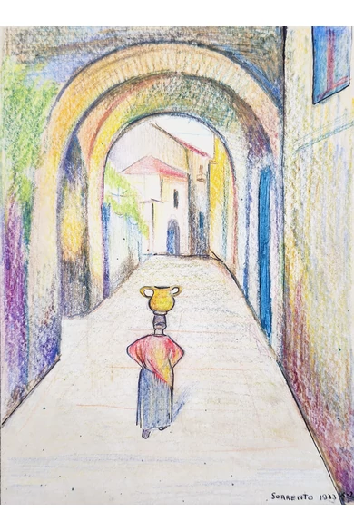 143. Kern Andor ( 1906 - ? ) Sorrento, 1933