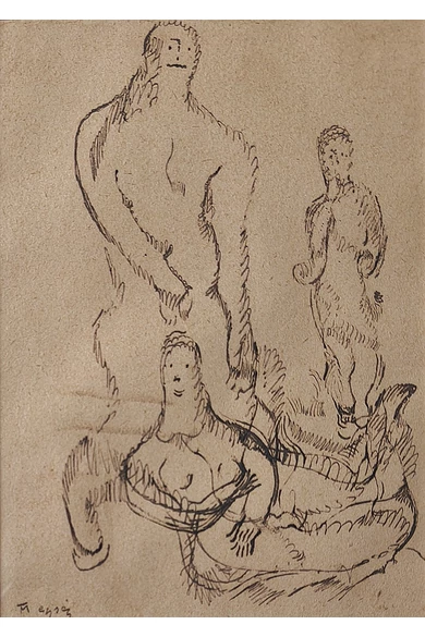 030. Tóth Menyhért ( 1904 - 1980 ) Egység, 1949 körül