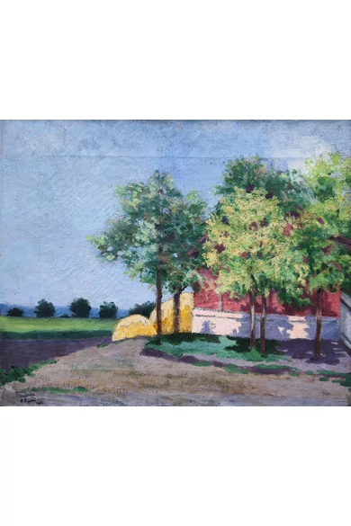 045. Faragó Géza ( 1877 - 1928 ) Nyári fények