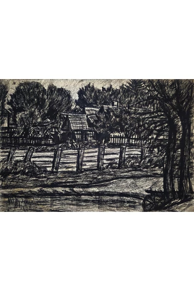 066. Nagy István ( 1873 - 1937 ) Faluszéle, 1918