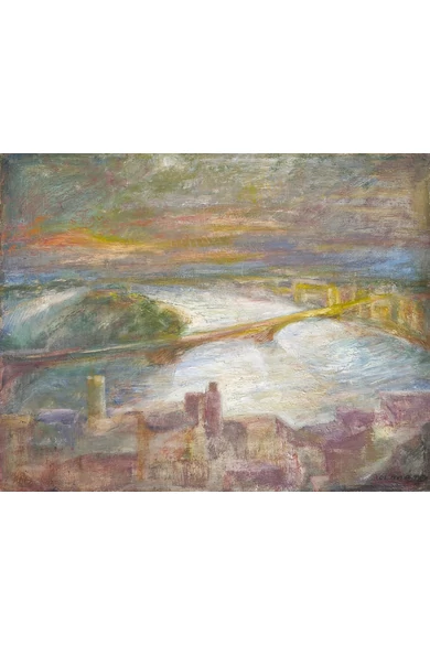 009. Bolmányi Ferenc ( 1904 -1990 ) Budapesti látkép