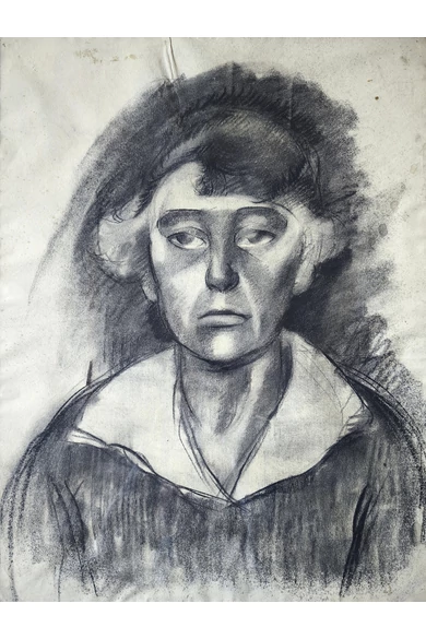 092. Járitz Józsa ( 1893 - 1986 ) Női portré