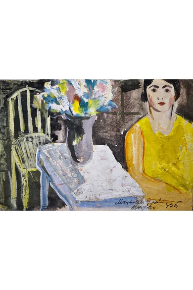 017. Marosán Gyula ( 1915 - 2003 ) Magda, 1935 ( Zemplényi Magda )