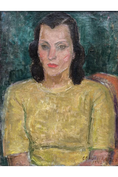 138. Ferenczy Valér ( 1885 - 1954 ) Utcarészlet